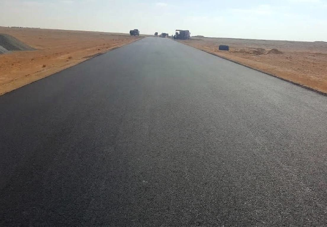 غاز مليحه بالصحراء الغربية